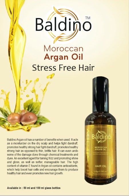 Baldino Moroccan Argan Oil Stress Free Hair